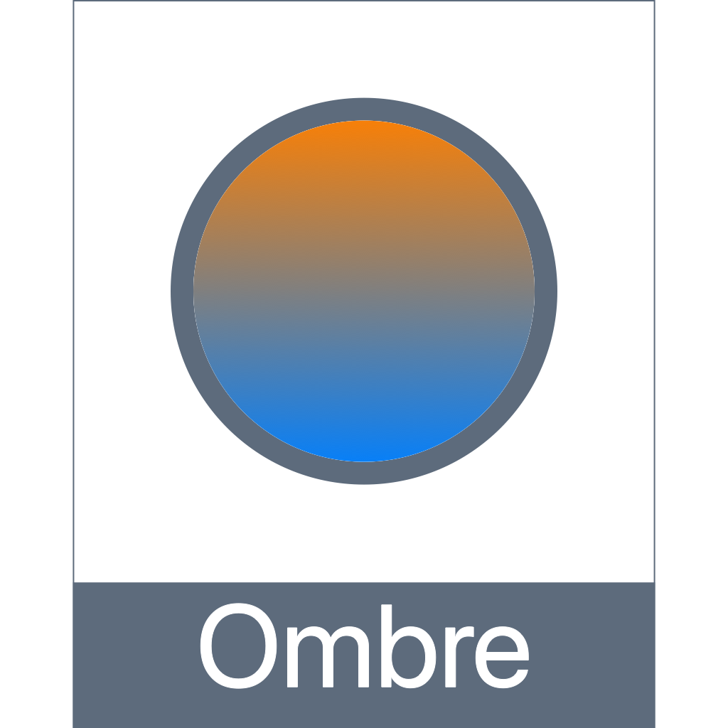 Ombre Document Icon